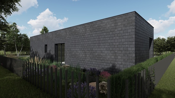 Vieno auk&scaron;to su sutapdintu (plok&scaron;čiu) stogu 4