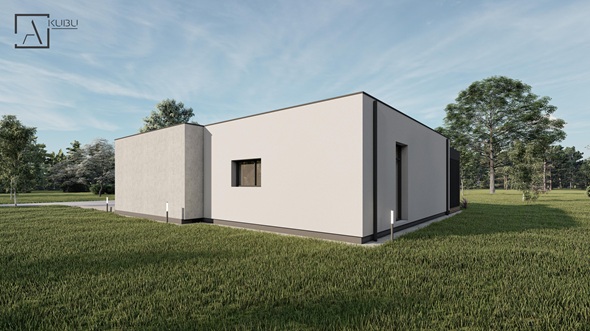 Vieno auk&scaron;to su sutapdintu (plok&scaron;čiu) stogu 5