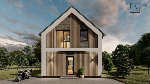 Vieno auk&scaron;to su pakelta mansarda 5